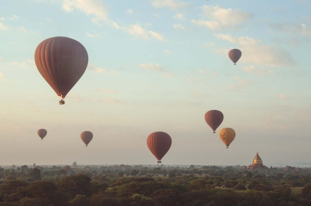 Mongolfiere Bagan
