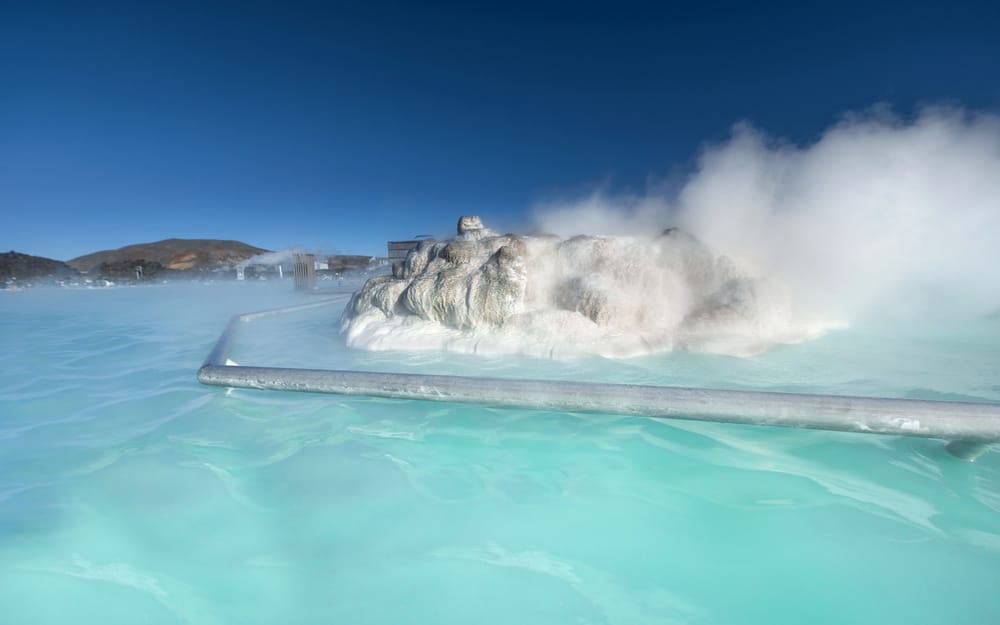 Laguna Blu in Islanda, Bagno termale