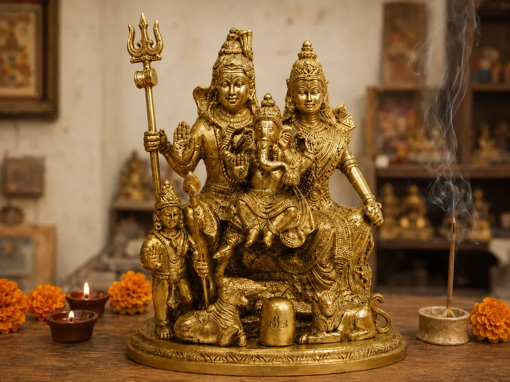 Shiva-Parvati-Ganesha